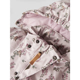 Lil'Atelier Hushed Violet Flowers Nmfladry10 Pad Flydress Aop Fo Lil