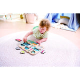 Hape Udrykningskøretøjer Knoppuslespil