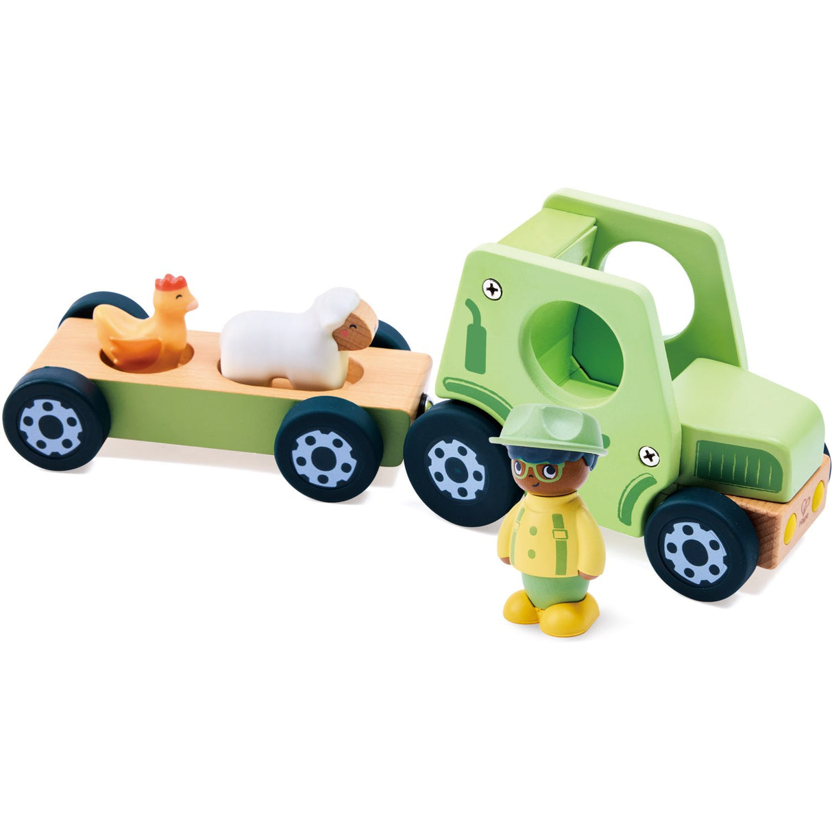 Hape Den Brummende Traktor Med Lyd