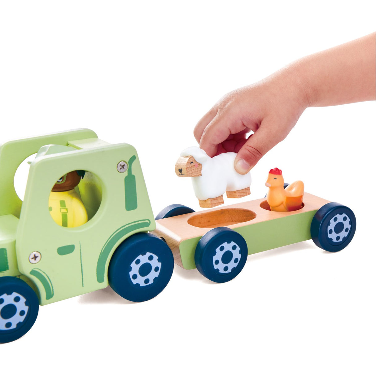 Hape Den Brummende Traktor Med Lyd