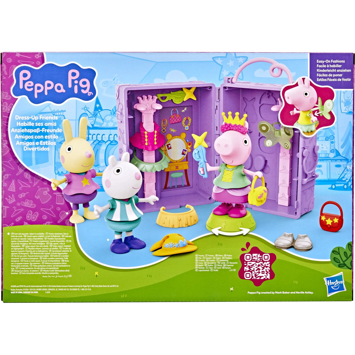 Peppa Pig Klæd-ud Garderobe & Gurli 15cm