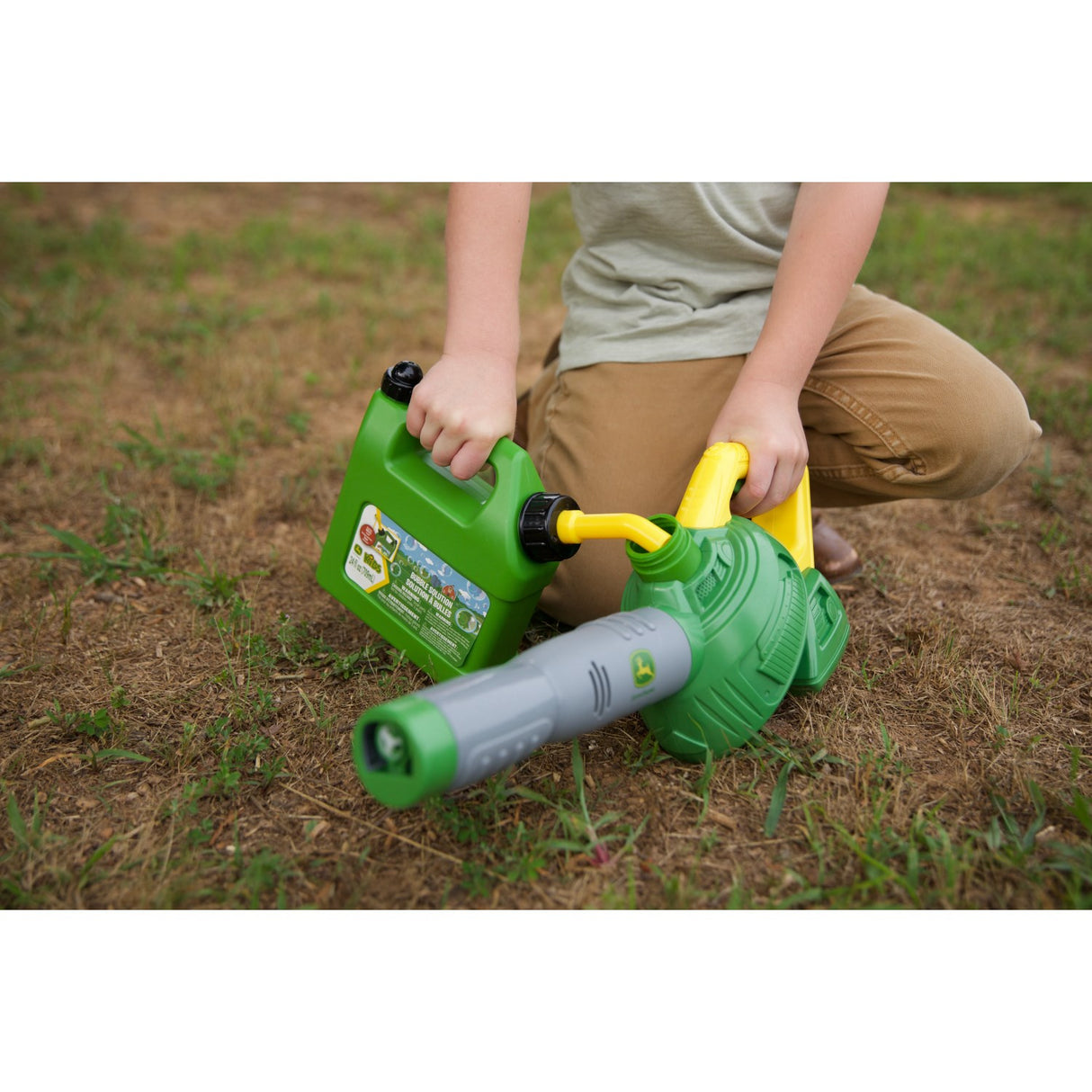 John Deere Boble-bladblæser & Refill Dåse