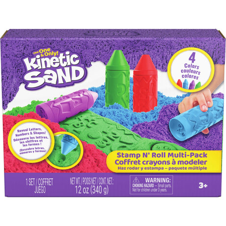 Kinetic Sand Stempel N' Rul Multipak