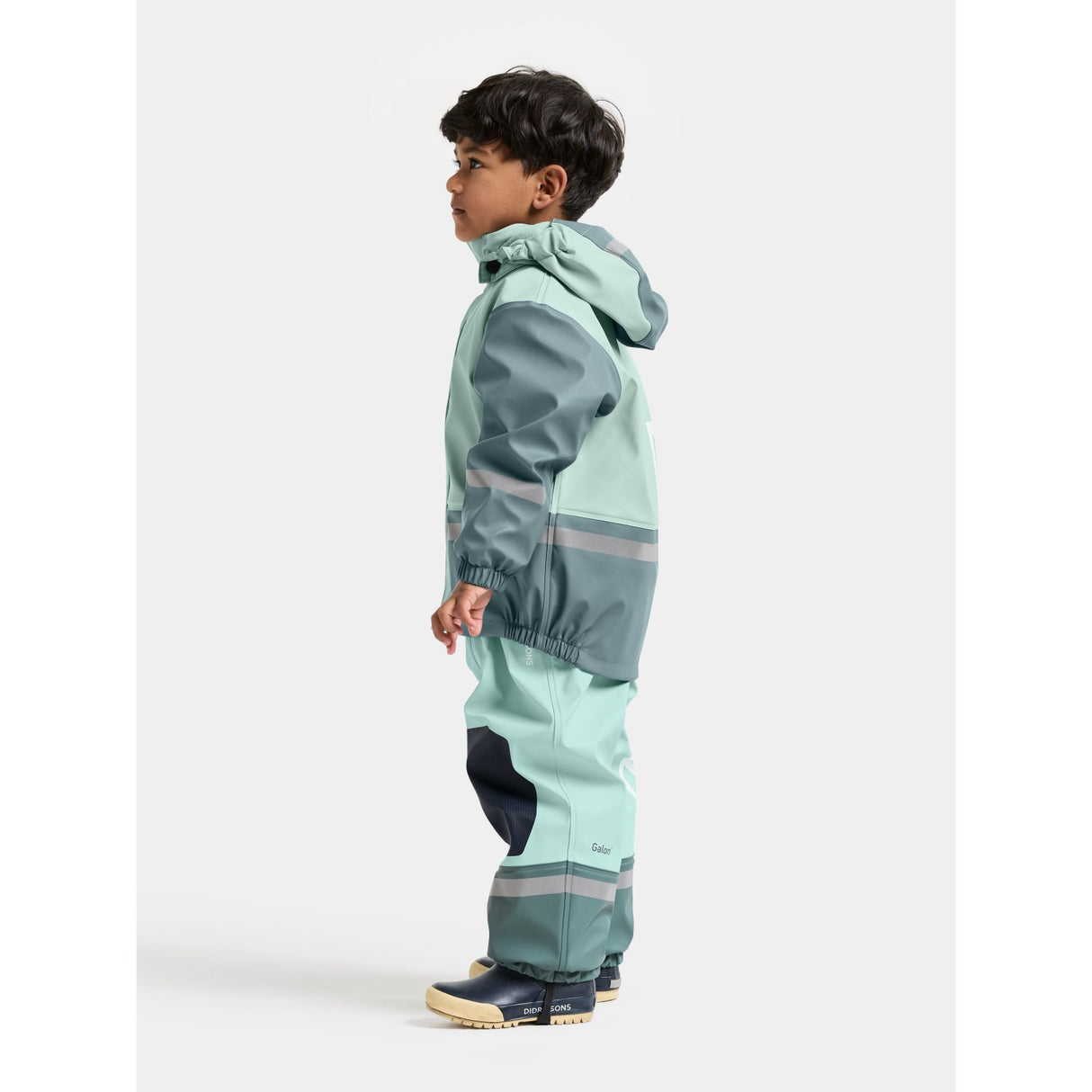 Didriksons Ocean Mint Boardman Kids Sett 12