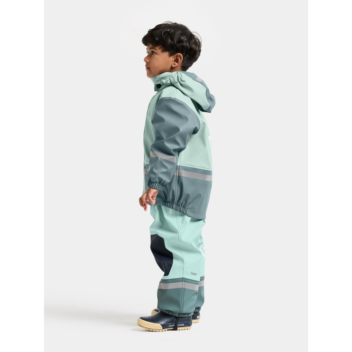 Didriksons Ocean Mint Boardman Kids Sett 12
