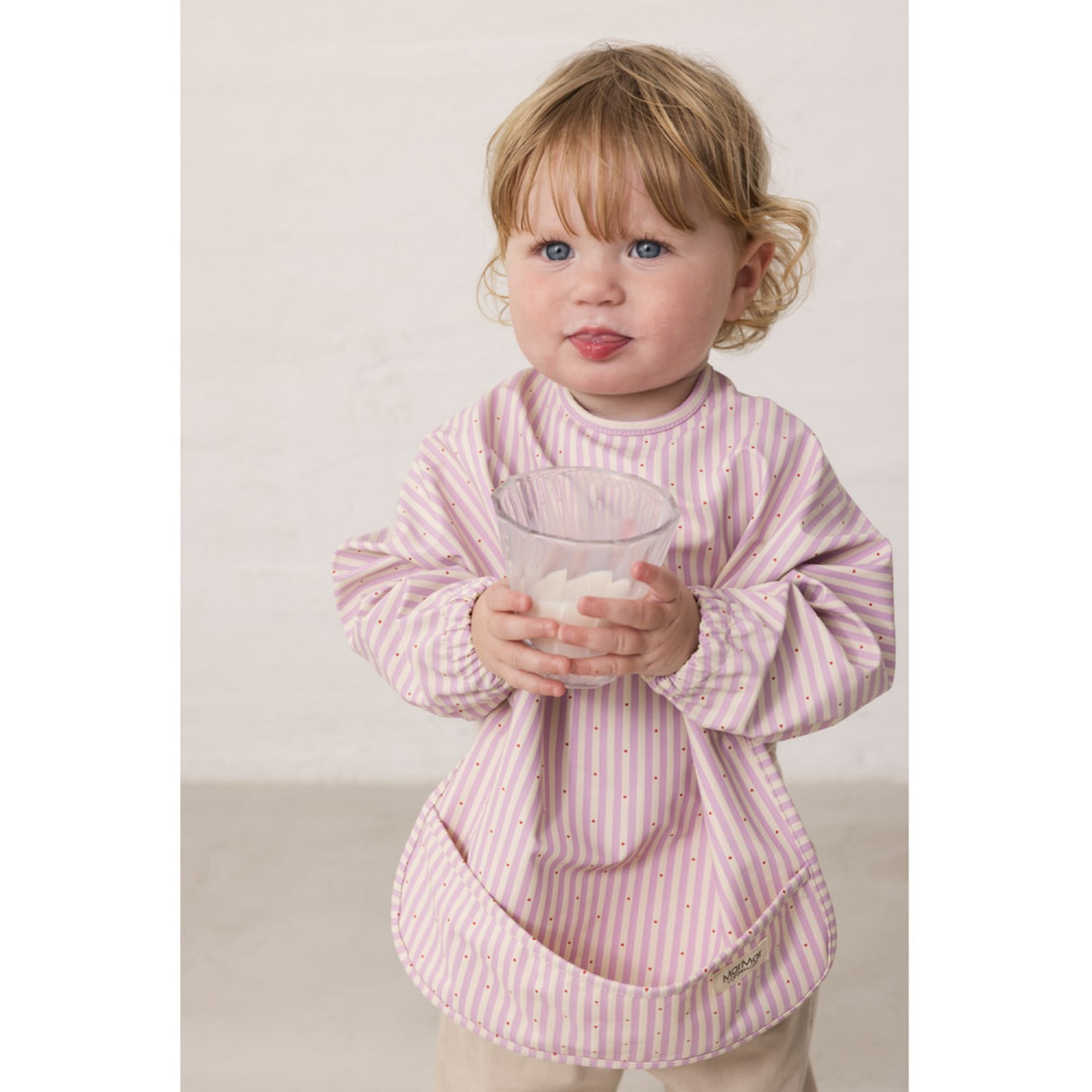 MarMar PU Pink Stripe Forkle LS