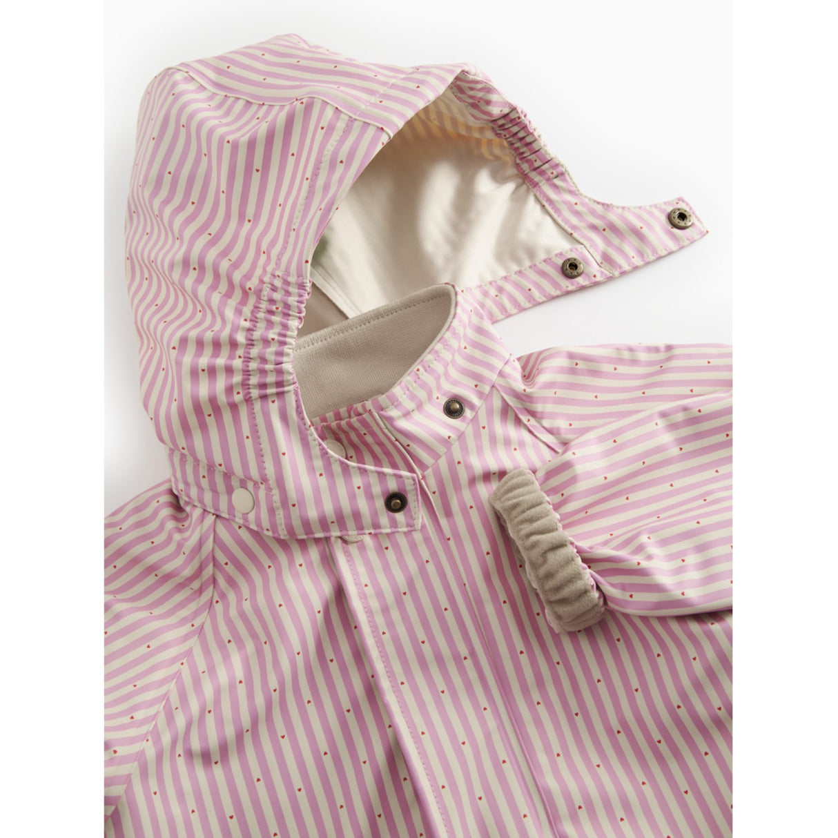 MarMar Rainwear Pink Stripe Oddy Sett