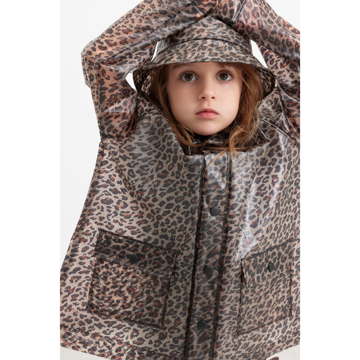 MarMar Rain Brown Leo Odetta Jakke