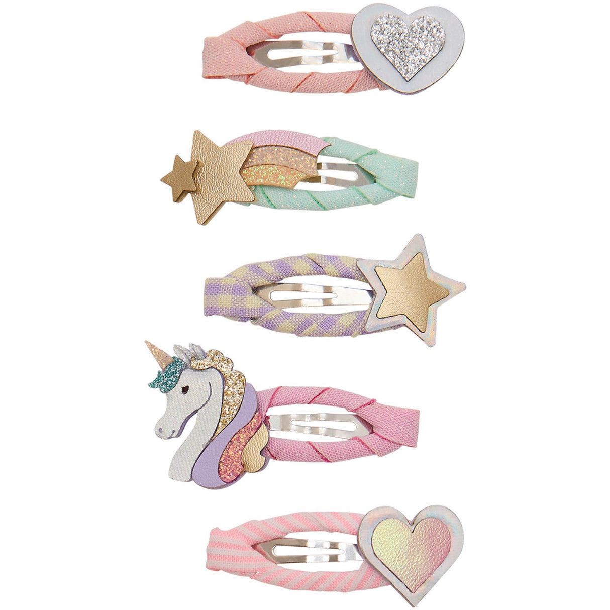 Mimi & Lula 5 Hårspænder - Mini Dreamy My Little Unicorn