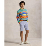 Polo Ralph Lauren Blue Seersucker Preppy Shorts