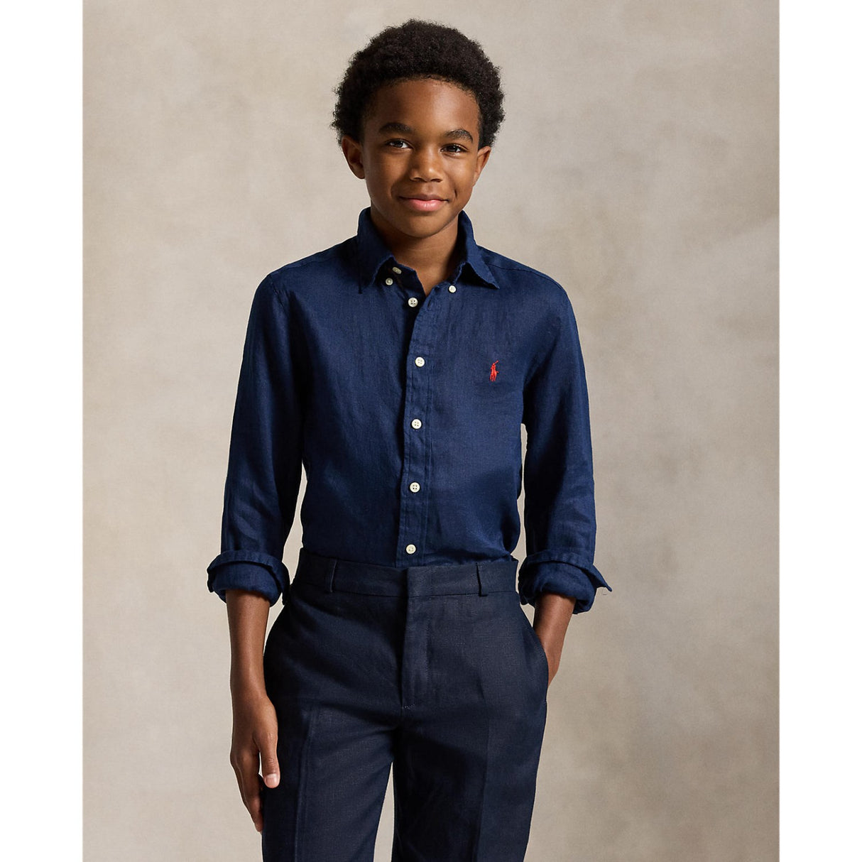 Polo Ralph Lauren Newport Navy Sport Skjorte