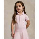 Polo Ralph Lauren Hint Of Pink W/ White Day Kjole