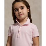 Polo Ralph Lauren Hint Of Pink W/ White Day Kjole