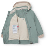 Mini A ture Granite Green Matwai Fleece Lined Jacket. Grs