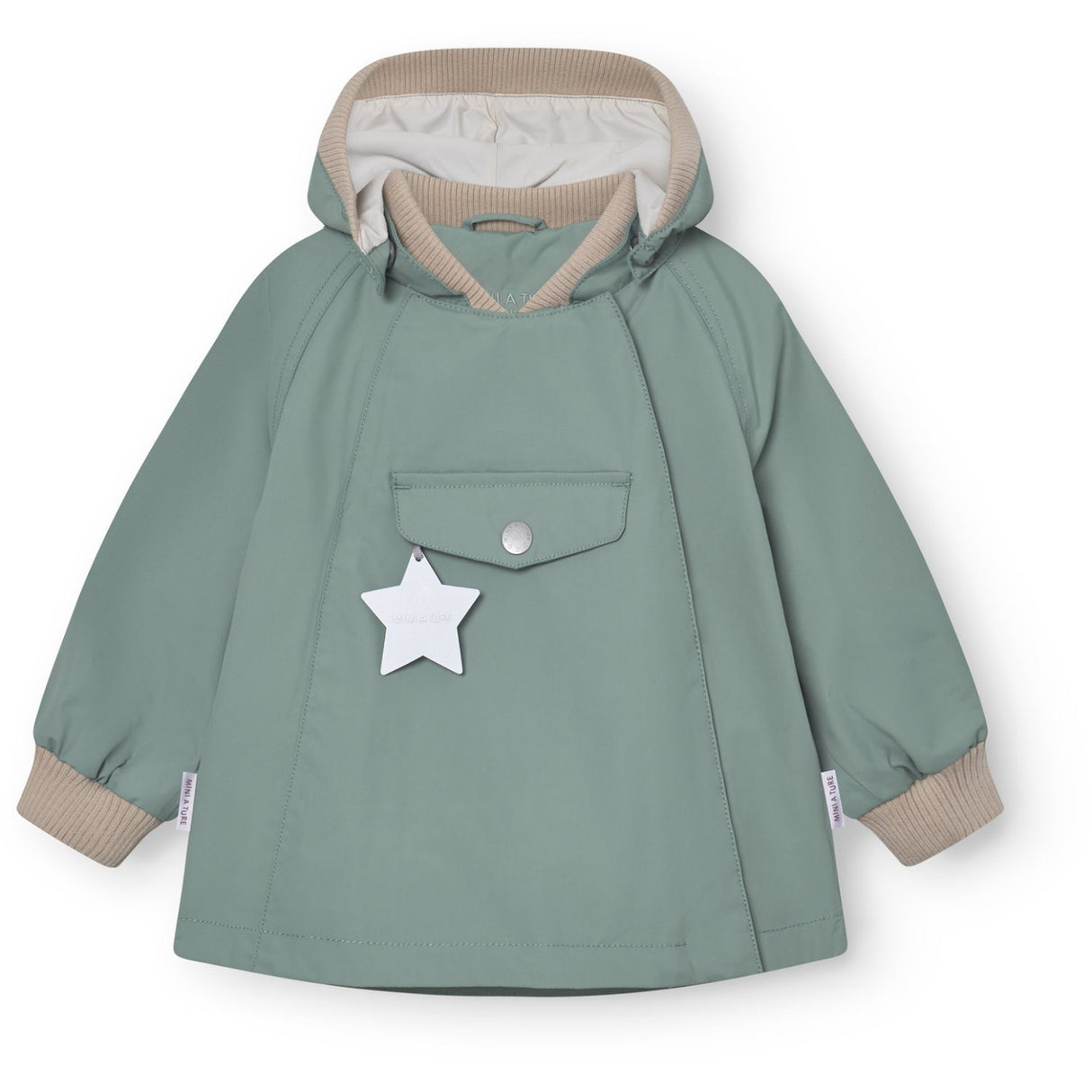 Mini A ture Granite Green Matwai Jacket. Grs