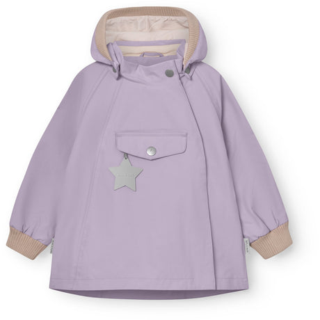 Mini A ture Minimal Lilac Matwai Jacket. Grs