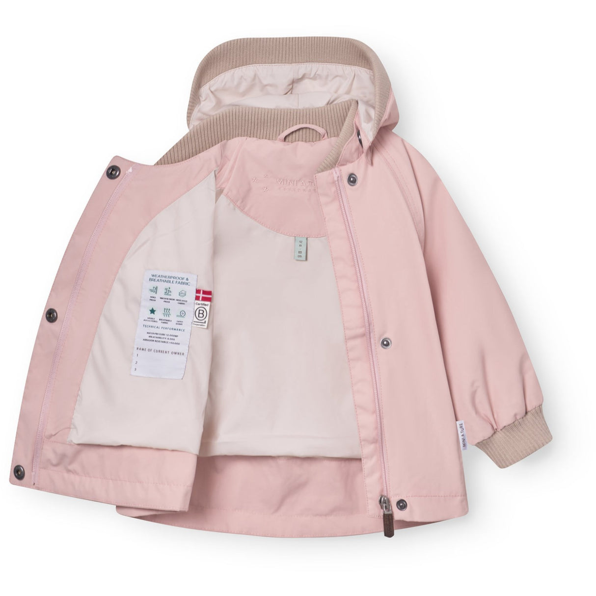 Mini A ture Rose Smoke Matwai Jacket. Grs