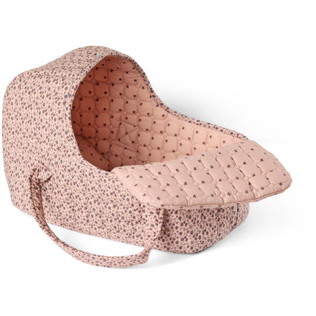 Smallstuff Dark Rose Flowers Dukke Carrier, Pute Og Dyne
