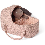 Smallstuff Dark Rose Flowers Dukke Carrier, Pute Og Dyne