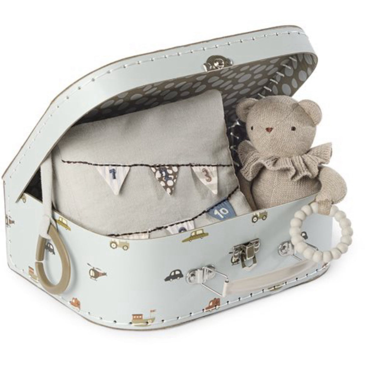 Smallstuff Safari Animals & Engines Koffert Sett