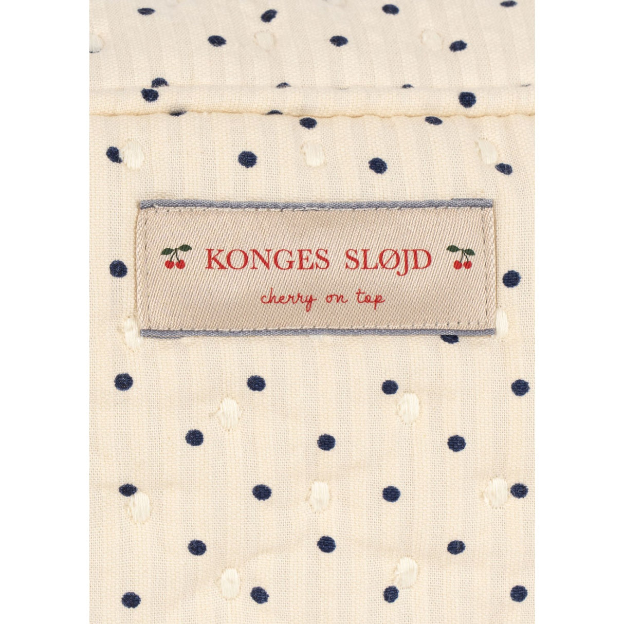 Konges Sløjd Estate Dot Seersucker Big Toiletry Veske