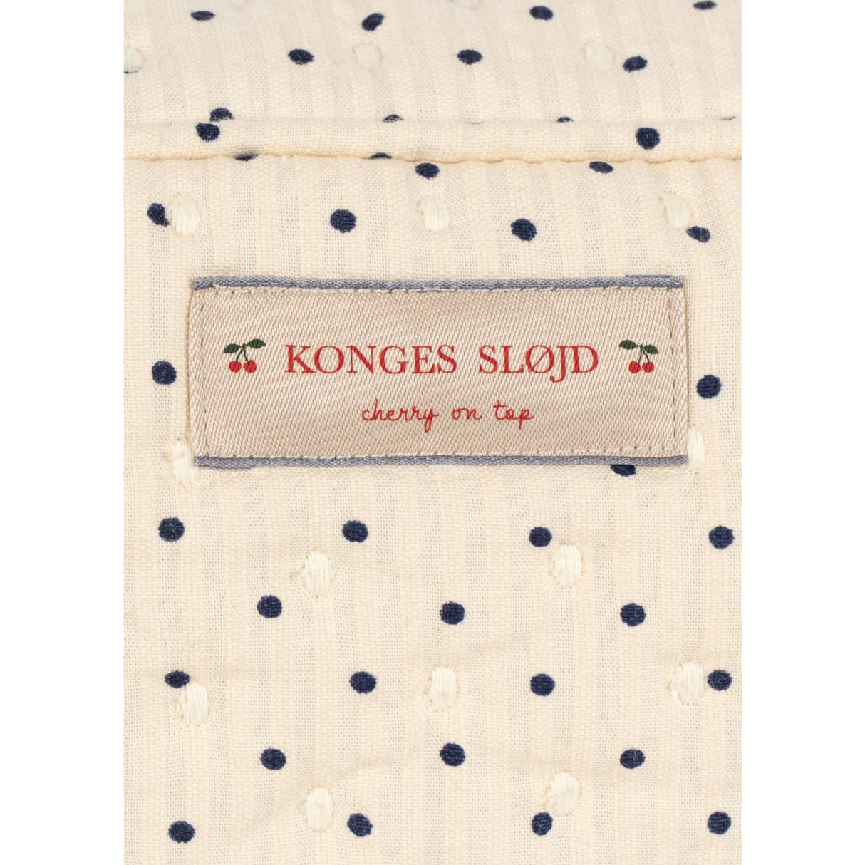 Konges Sløjd Estate Dot Seersucker Big Toiletry Veske