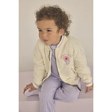 En Fant Purple Heather T-Shirt Ss Pointelle