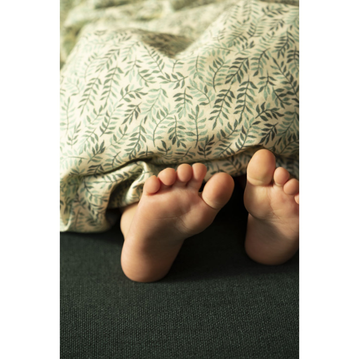 by KlipKlap Green Laurel Leaf Sengetøy