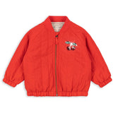Konges Sløjd Fiery Red Juno Paljet Bomber Jakke