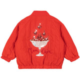 Konges Sløjd Fiery Red Juno Paljet Bomber Jakke