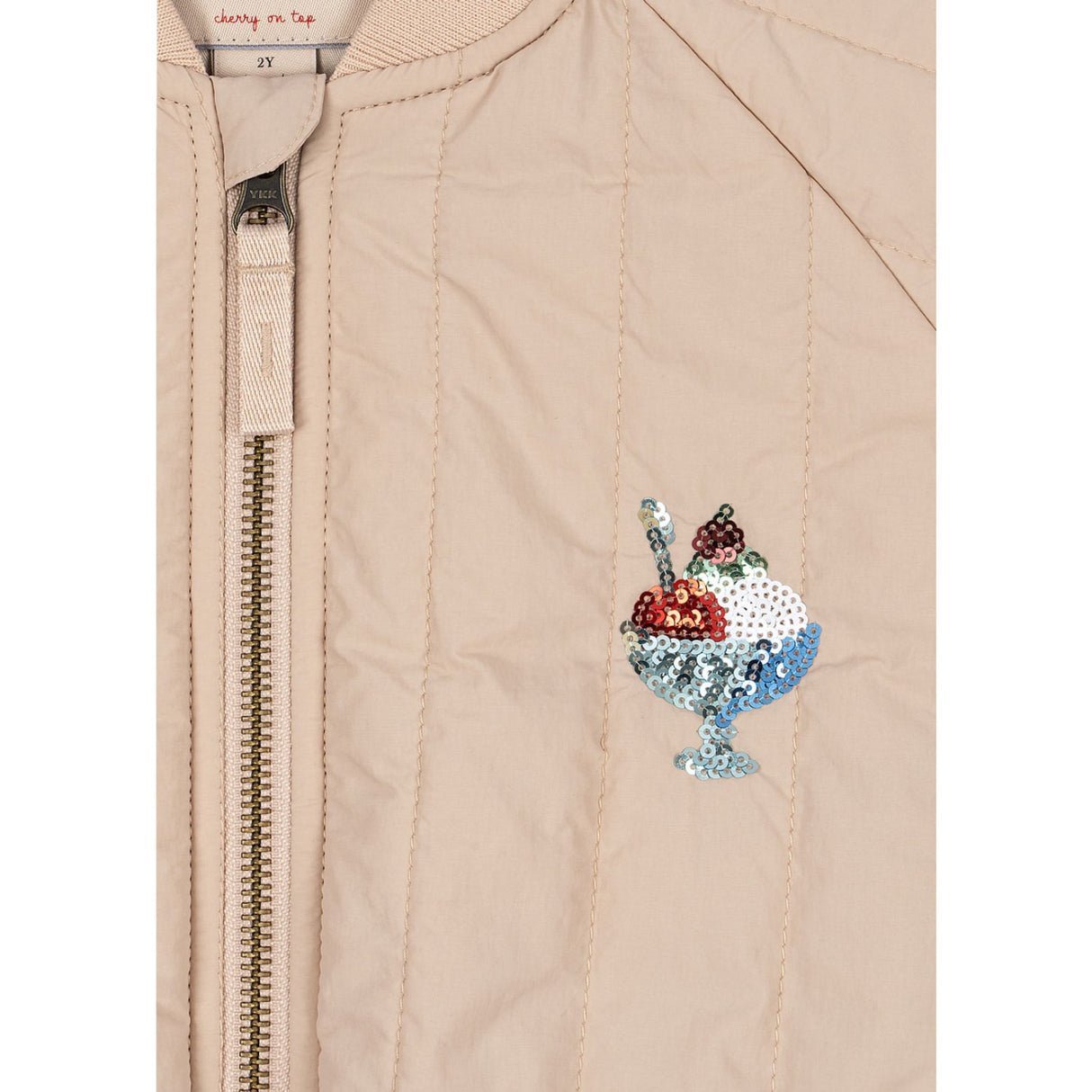 Konges Sløjd Ice Cream Juno Paljet Bomber Jakke