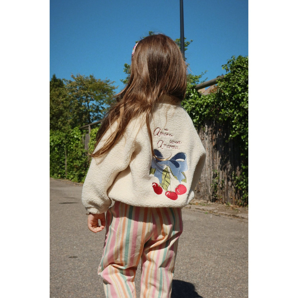 Konges Sløjd White Smoke Jazz Teddybjørn Jakke Grs