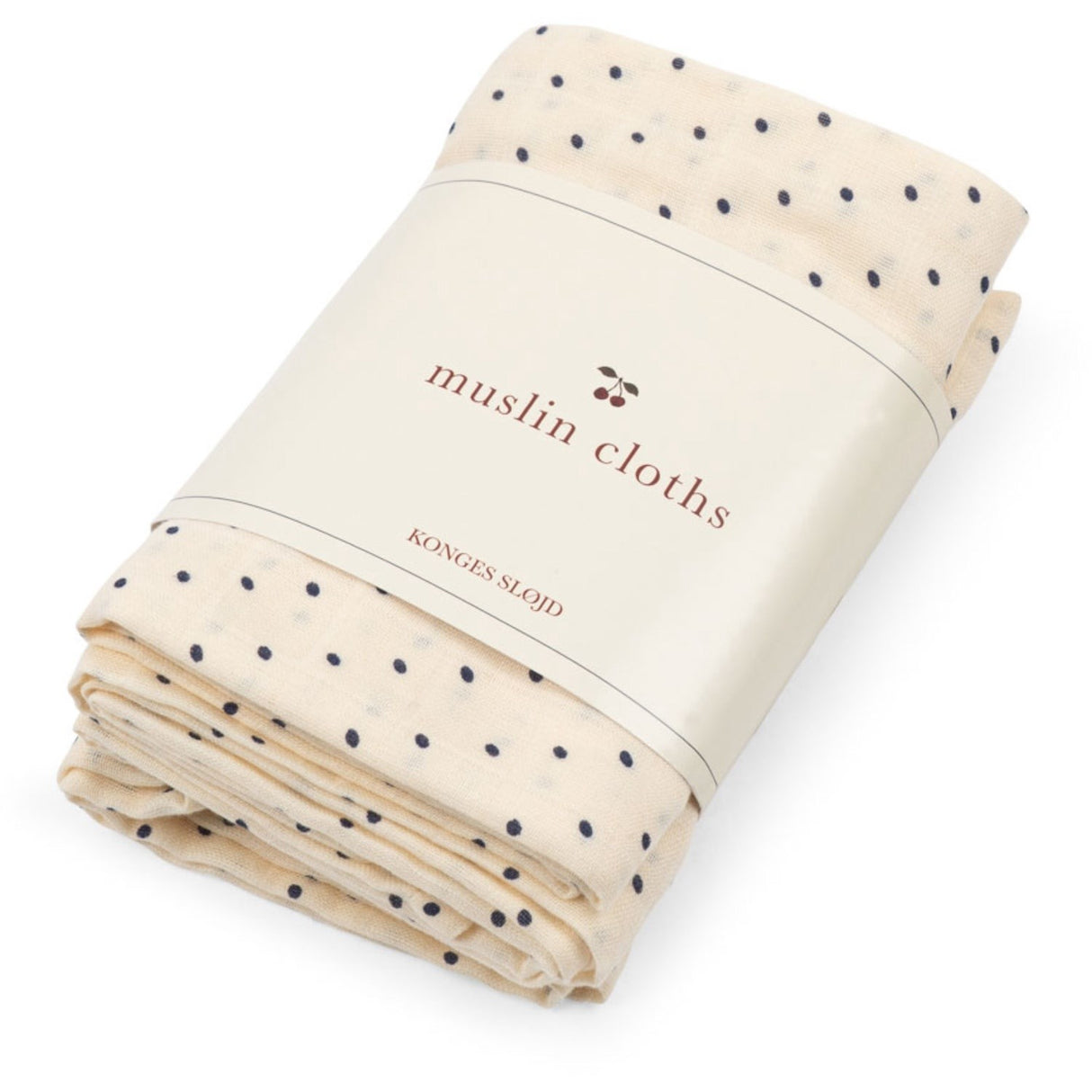 Konges Sløjd Estate Dot 3 Pakke Muslin Cloth Gots