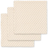 Konges Sløjd Estate Dot 3 Pakke Muslin Cloth Gots