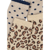 Konges Sløjd Leo/Dot 2 Pakke Leo Og Dot Glitter Jacquard Strømper