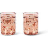 Konges Sløjd Woof Letter Rose 2 Pakke Glitter Cups
