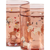 Konges Sløjd Woof Letter Rose 2 Pakke Glitter Cups