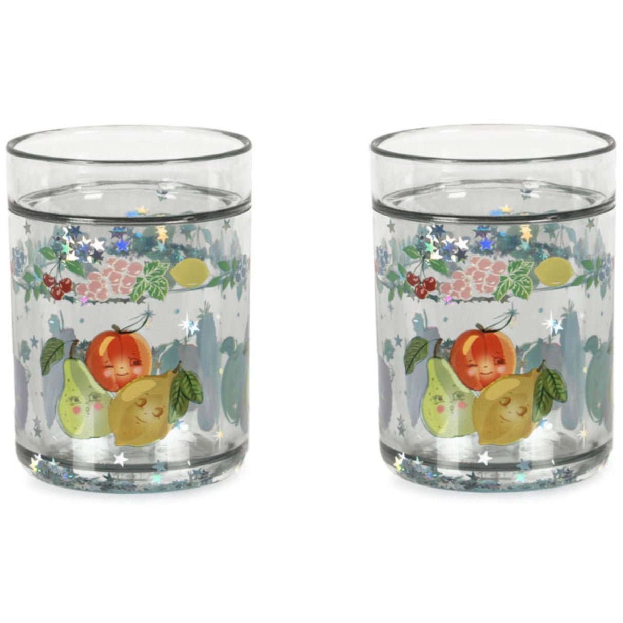 Konges Sløjd Fruity 2 Pakke Glitter Cups