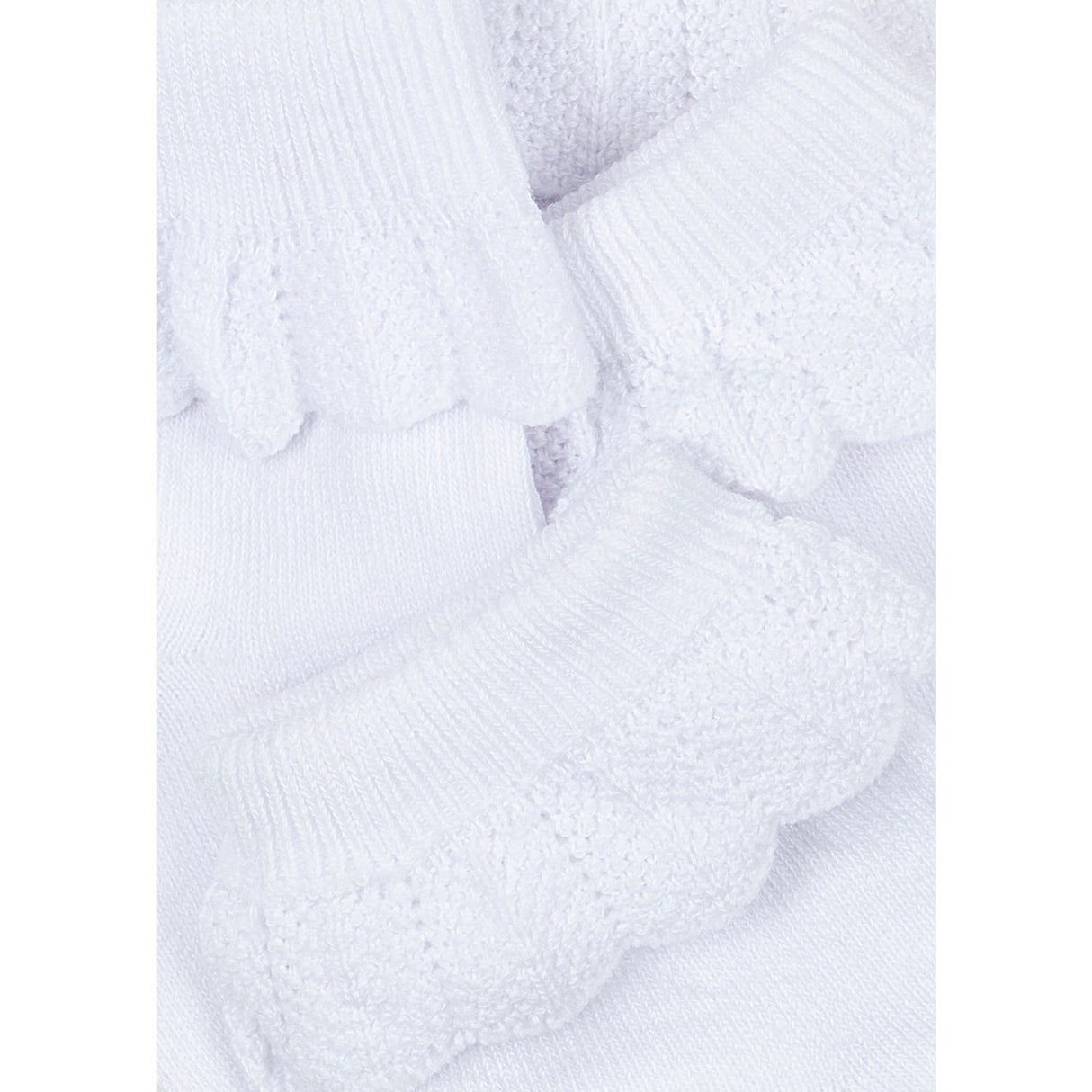Konges Sløjd Optic White 2 Pakke Frill Strømper