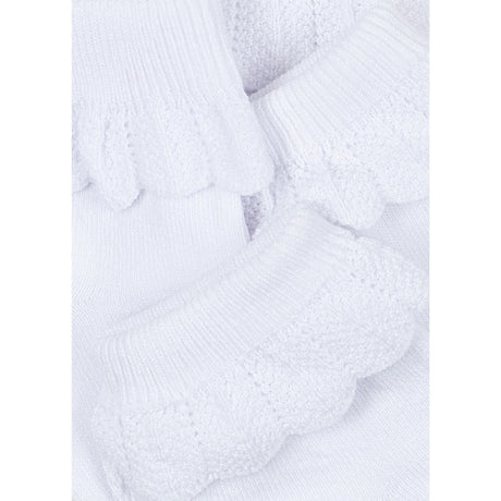 Konges Sløjd Optic White 2 Pakke Frill Strømper