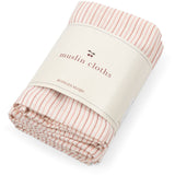 Konges Sløjd Stripie Petite Rose 3 Pakke Muslin Cloth Gots
