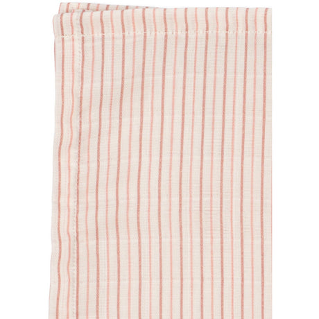 Konges Sløjd Stripie Petite Rose 3 Pakke Muslin Cloth Gots