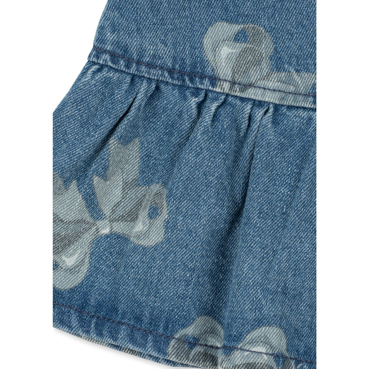 Konges Sløjd x Luksusbaby Bella Bow Blu Magot Frill Kjole Gots
