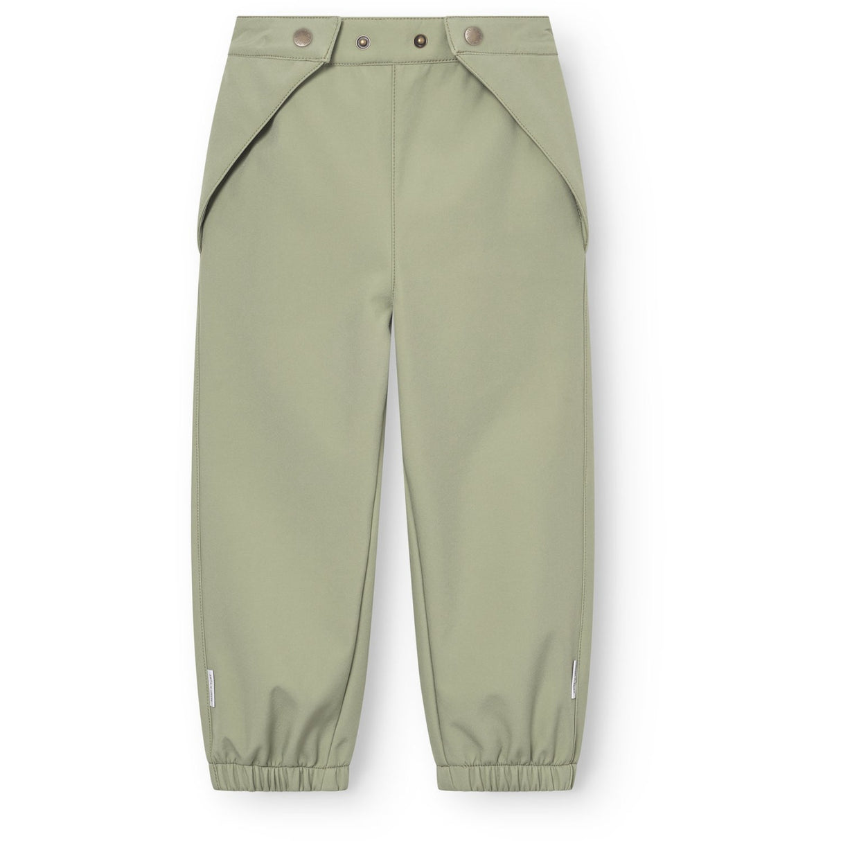 Mini A ture Tea Green Mataiano Softshell Pants. Grs