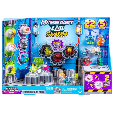 Mr. Beast Lab Blue Lab, Swarms, Fusion Chaos Pk