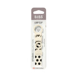 Bibs Ivory Black Studio Smokk Clip Loop Polka Ivory Black