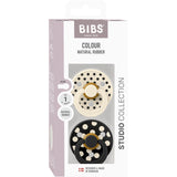 Bibs Ivory/Black Smokk Studio Colour 2-Pakning Polka Latex