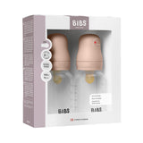 Bibs Blush Baby Flaske Round Latex 2-Pakning 150 Ml Slow Flow
