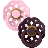 Bibs Pink/Plum Smokk Boheme 2-Pakning Latex