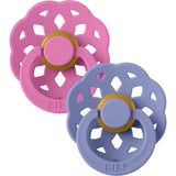 Bibs Bubblegum/Peri Smokk Boheme 2-Pakning Latex